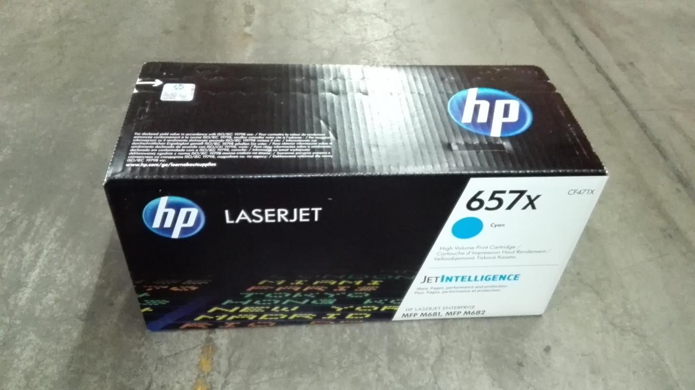 HP 657X Cyaan Originele LaserJet Toner Cartridge CF471X Hoge Capaciteit