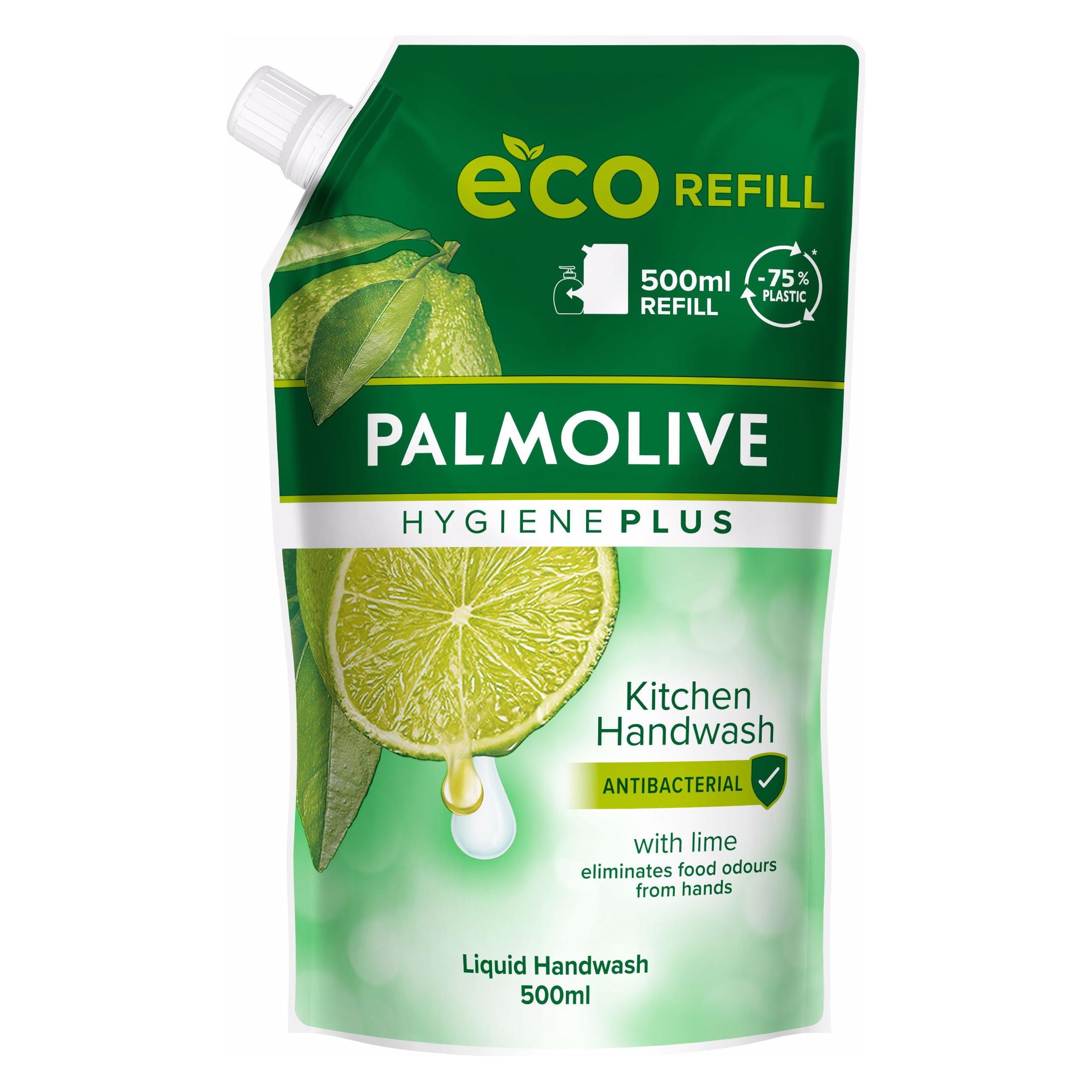 Palmolive Hygiene Plus Kitchen Nachfüllbeutel (Handseife Nachfüllpackung, 500 ml) (61011181)