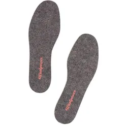 Woolpower Filz Einlegesohlen - 44-45 - grau