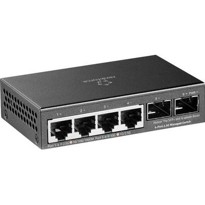 Renkforce RF-WMS-100G Netzwerk Switch 6 Port 10 GBit/s