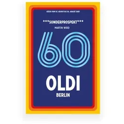 Geburtstagskarten 60 Geburtstagseinladungen im Design "Oldi 60" - Musterkarte