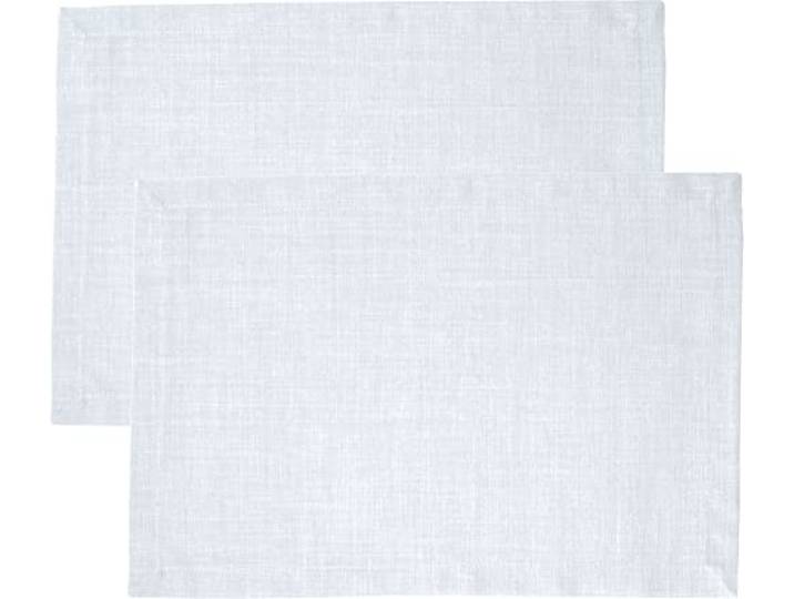 Sander Tischset Loft 2er-Pack fleckabweisend weiß Größe 35x50 cm