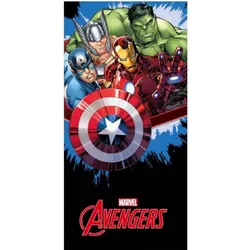 COFI 1453 Marvel Avengers Strandtuch für Kinder 140x70 cm