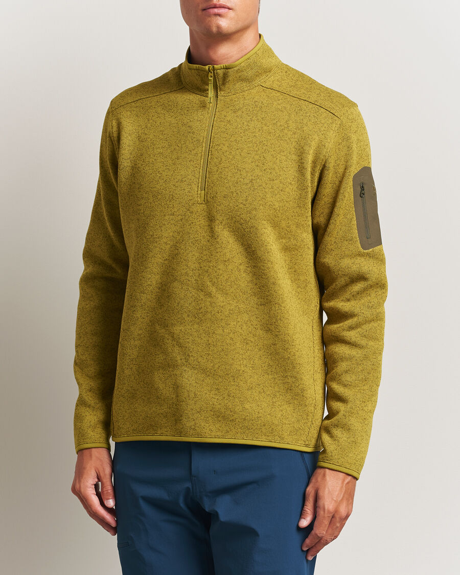 Arc'teryx Covert Half-Zip Olive Moss Heather men S Grøn