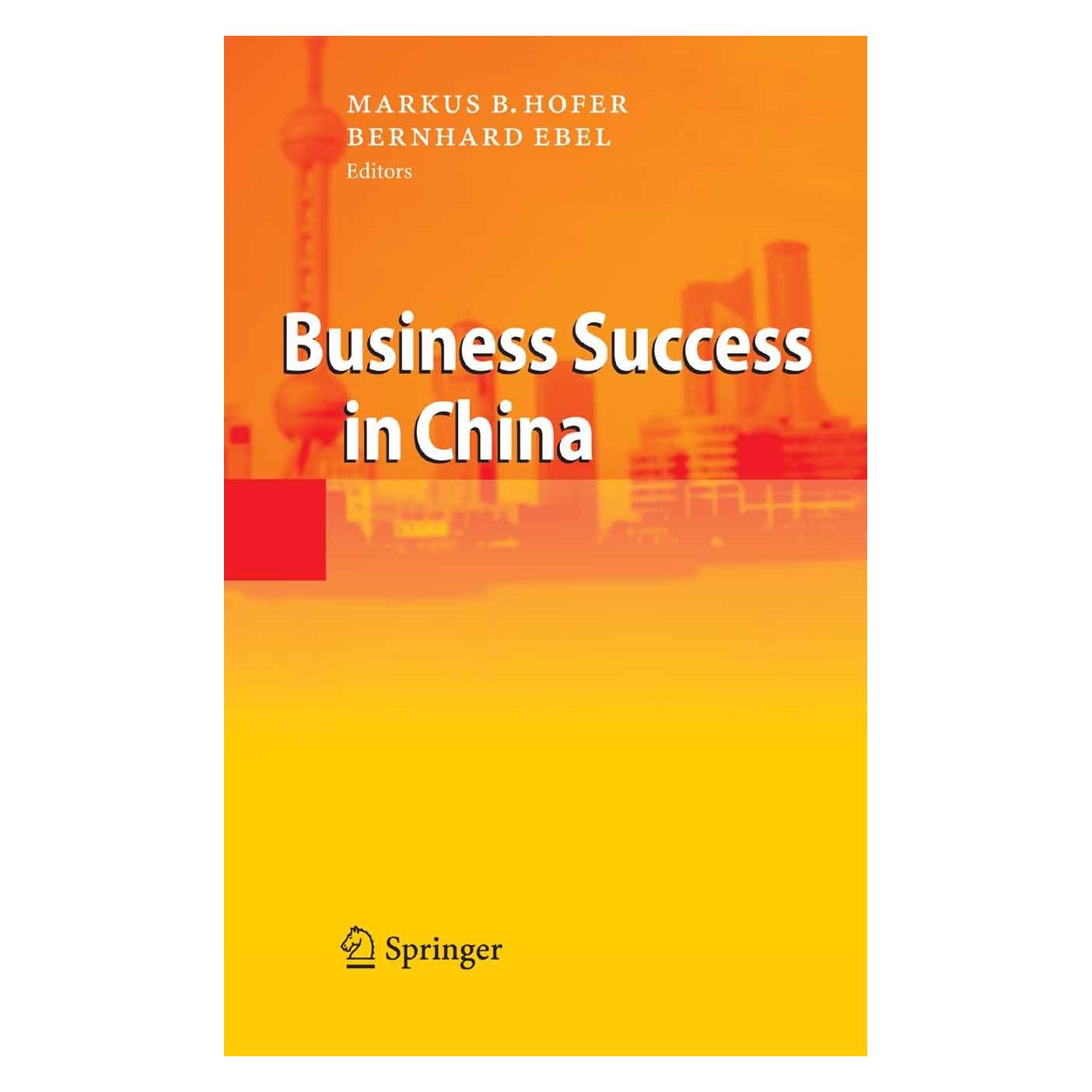 Springer Business Success in China (9783540346142)