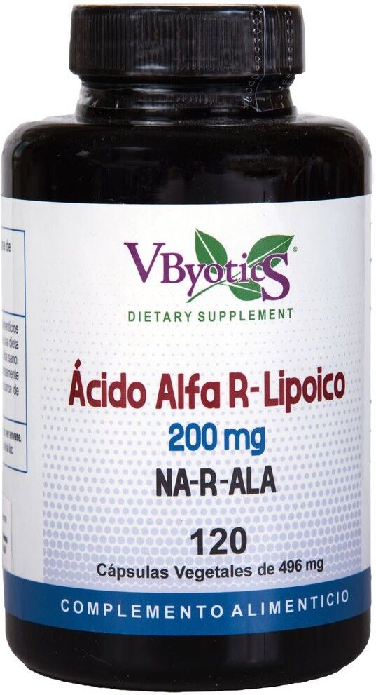 Vbyotics Vbyotics Acido Alfa R-lipoico 120 Cápsulas