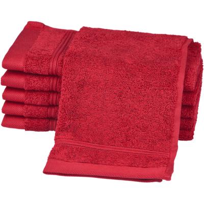 Gaestehandtuecher ROSS "Rubin", rot (vino), B:30cm L:50cm, Frottier, Baumwolle, Handtücher, 100% Baumwolle