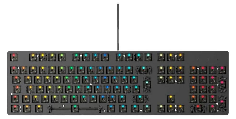 Glorious PC Gaming Race GMMK-RGB-ISO Toetsenbord, Zwart
