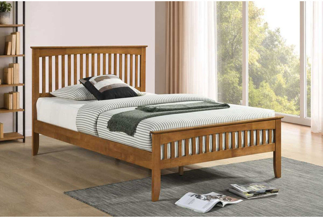 Three Posts Alyn Bed Oak Single (3')