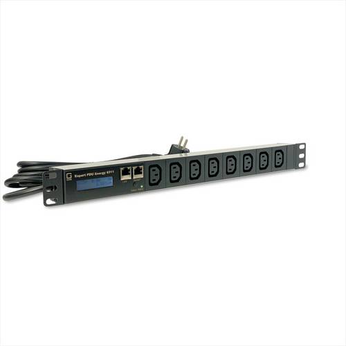 GUDE 8311-4 metered PDU, 8xC13, Mess-/Auswertung, Differenzstrom-Überwachung Typ A, 1,5m