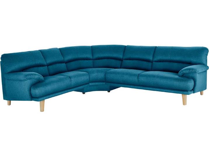TRENDMANUFAKTUR Polsterecke Cecilia, italienisches Designsprache, modern und komfortabel, L-Form, toller Sitzkomfort und bequeme Armlehnen
