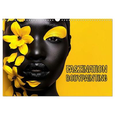 Faszination Bodypainting (Wandkalender 2027 DIN A3 quer), CALVENDO Monatskalender