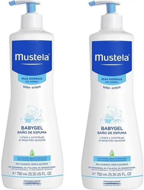Mustela Baby Gel 2x750ml