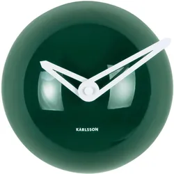 Karlsson, Wanduhr, Wall clock Cool Retro Cap retro green