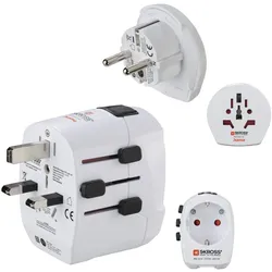 Hama 223474 Weltreisestecker pro light USB