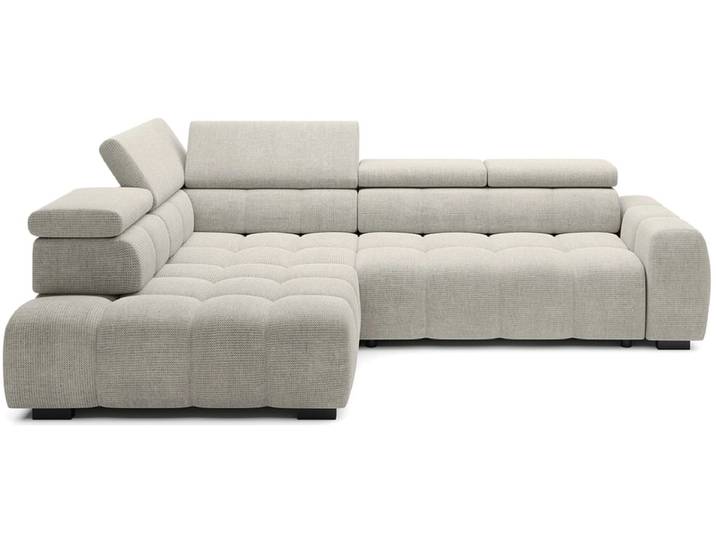 Ecksofa BULL Stoff beige