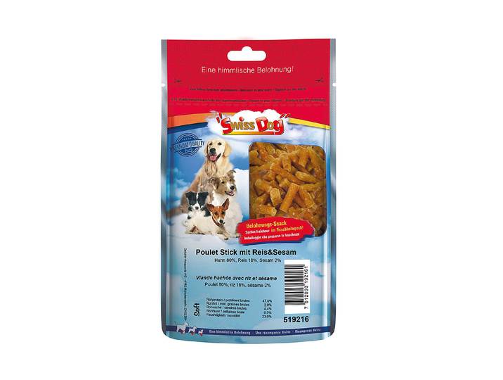 Poulet Stick mit Reis und Sesam 2 cm/160 g