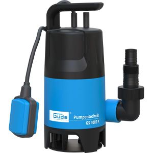 Güde Schmutzwasserpumpe GS 4002 P, 94630, Ø 35mm Fremdkörper, 0,5 bar, 7500 l/h