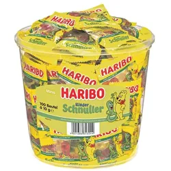 Haribo Fruchtgummi »Kinderschnuller« 100 Einzelportionen gelb