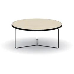 Runder Couchtisch TENDER, Durchmesser 90 cm, Eiche natur