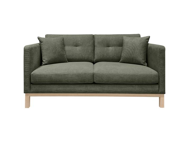 Sofa Woody Stoff olive B 155 T 89 cm