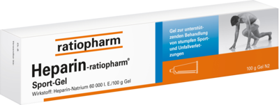 ratiopharm GmbH HEPARIN-RATIOPHARM Sport Gel 100 g 03892312