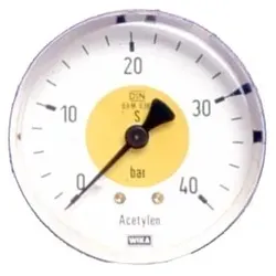 ELMAG Flaschendruckmanometer (Azetylen) - 59700
