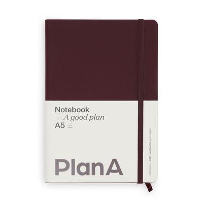 Notizbuch A5 Hardcover Cozy Fig Liniert, 240 Seiten