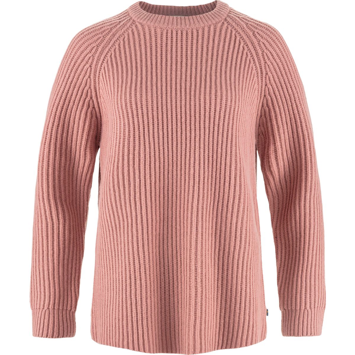 Fjällräven övik Rib Sweater W dusty rose (300) S F14600183-300-S