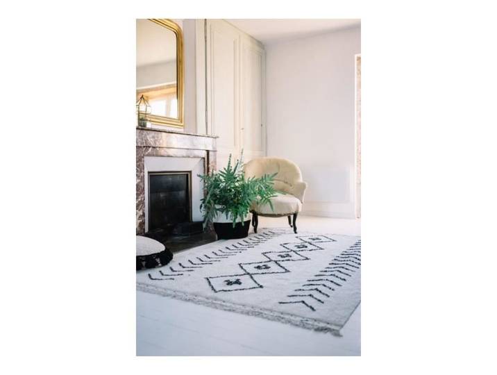 Tapis ethnique - LORENA CANALS - Bereber Rhombs - 140x210 cm - 100% coton - Fait main