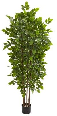 Nearly Natural "76"" River Rirch Artificial Tree"