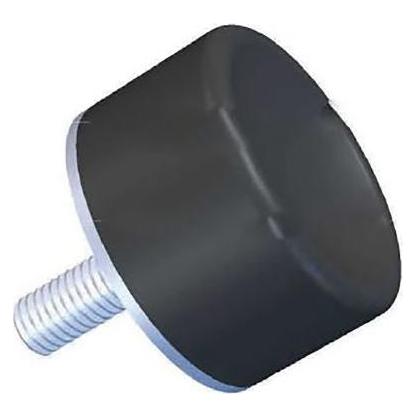 RS PRO Stud Mount Foot (M) 25x15mm M6x18 45 ShA (1264953)