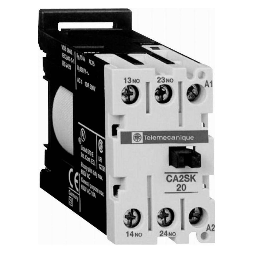 APC Schneider Electric TeSys SK control relay Leistungsrelais Schwarz (CA2SK11P7)