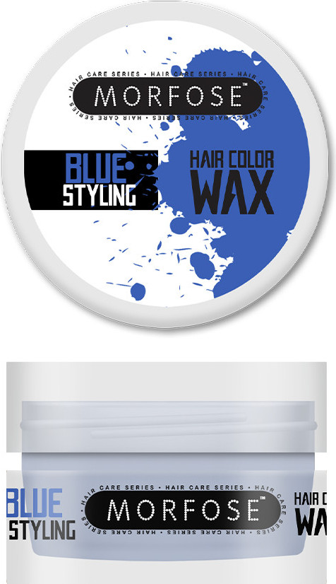 Morfose Color Hair Wax Blau 100 ml MF-1782