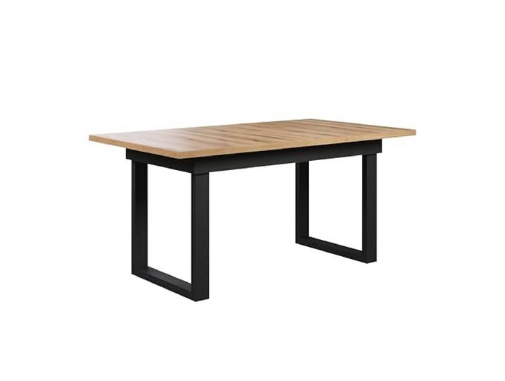 Esstisch UniversalSynchro Tischplatte Evoke Eiche ,Tisch · B 160 x H 76 cm 58 cm Metallfüße · Zarge aus Metall · Holzwerkstoff-Tischplatte