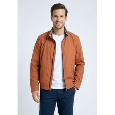 Outdoorjacke NEW CANADIAN, Herren, Gr. 24, orange (braun, rot), 100% Polyester, unifarben, normal, hoch geschlossener Ausschnitt, Jacken Outdoorjacke, mit PFC-freier Wasserabweisung
