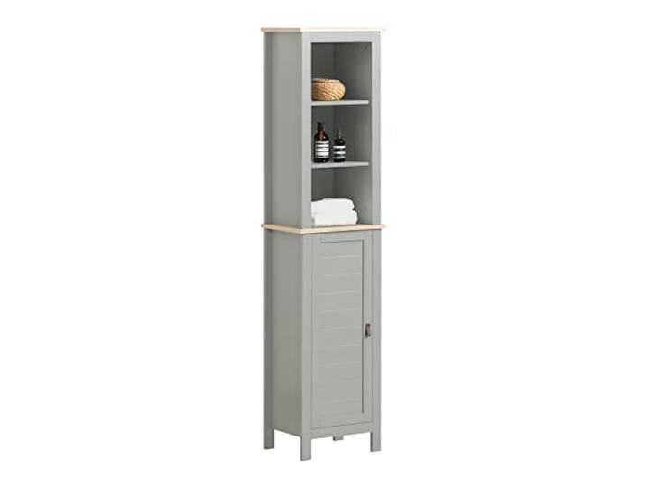 SoBuy Badkamerkast Smalle Hoge Kast 39x169X30 cm voor Badkamer