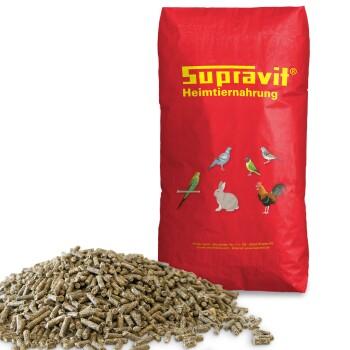 Supravit Hasen- & Kaninchenfutter - Alleinfutter für Zwergkaninchen, Kaninchen & Hasen 25 kg