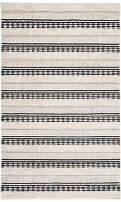 SAFAVIEH Handmade Natura Fridbjorg Stripe Cotton Rug