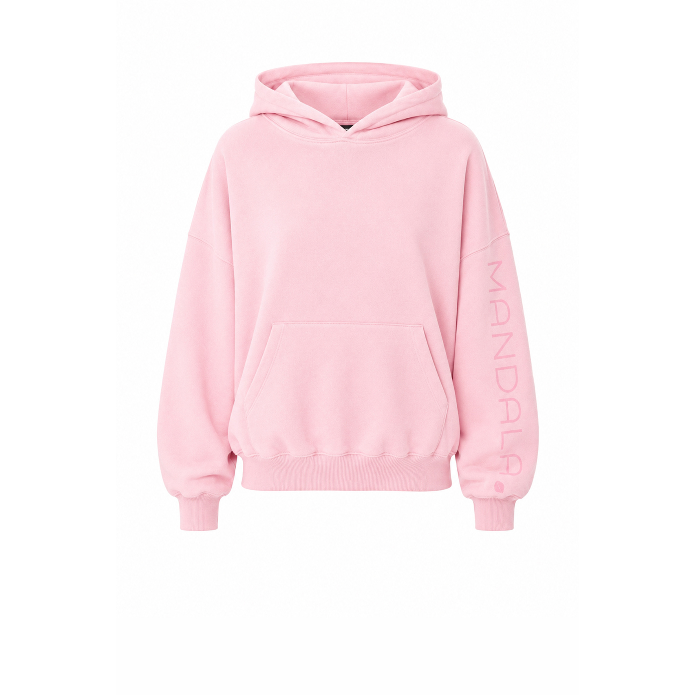 Mandala Basic Damen Hoodies rosa Größe M Yoga Widerstandsfähig