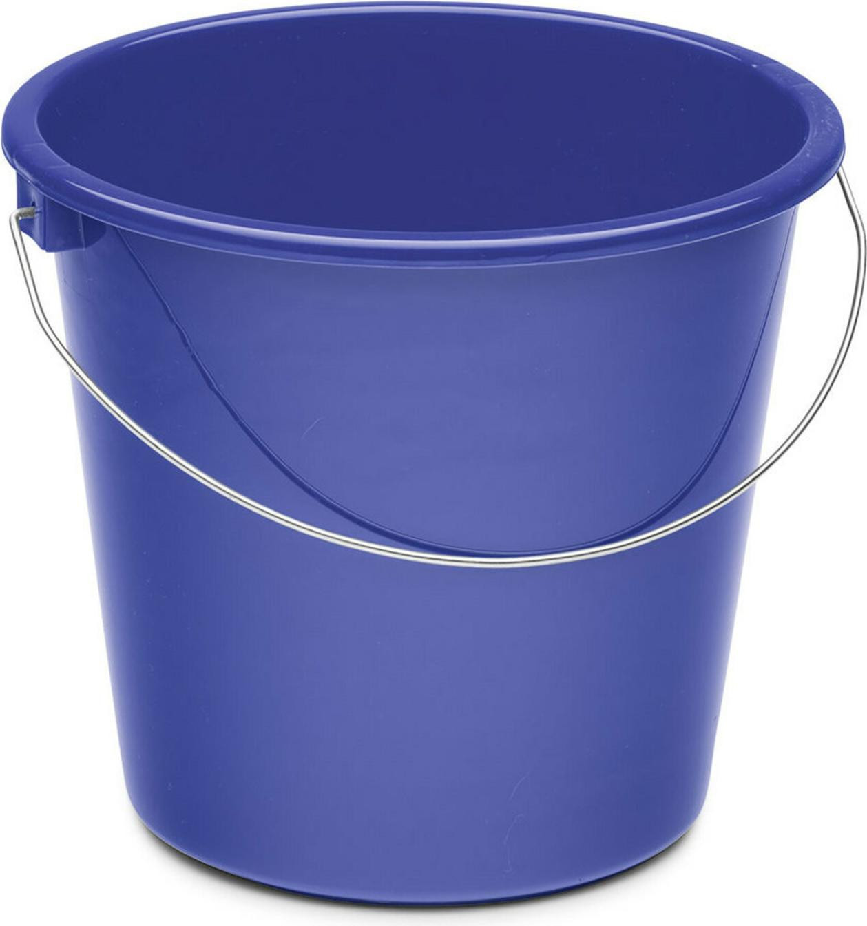 Nölle Emmer, rond, plastic, 5 liter, blauw