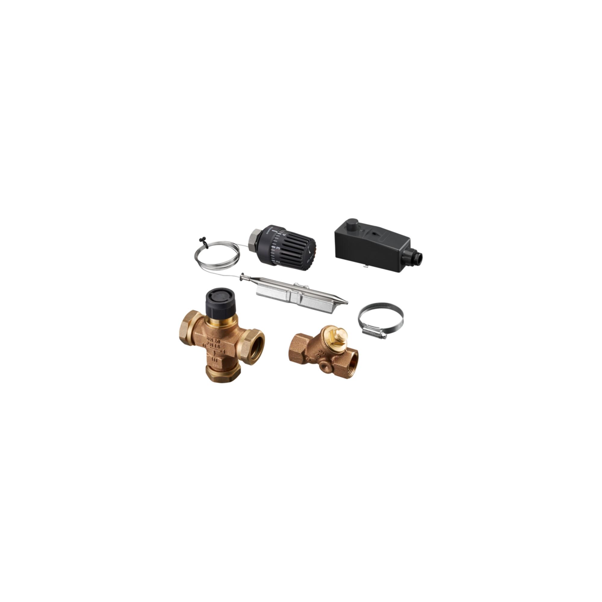 Oventrop Fußboden-Regel-Set 3 b. 200 qm, m Tri-D 3-Wege-Verteilventil (1144253)