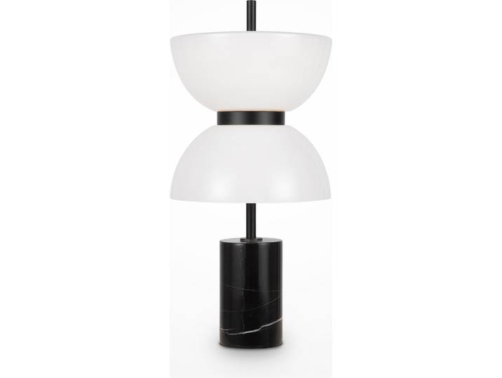 MAYTONI Moderne LED-Tischleuchte Kyoto - Schwarz , Marmorfuß
