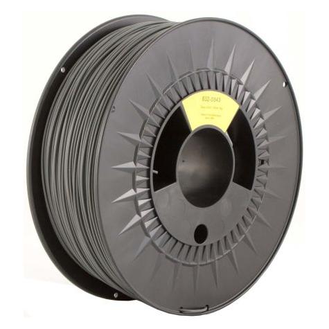 RS PRO RS Grey ABS 1.75mm Filament 1kg (ABS, 1000 g, 1.75 mm) (8320343)