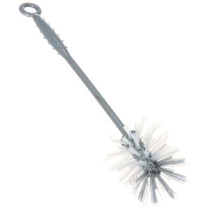Nölle Spülbürste Gläser- und Tassenbürste, Kunststoffgriff, mit Nylonborsten, grau, Länge 30 cm