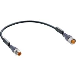 Lumberg Automation RST 5-RKT 5-228/2M-10 Sensor-/Aktor-Steckverbinder, konfektioniert M12 Stecker, gerade, Buchse, gerade 2.00 m Polzahl Sensoren: 5 1 St.