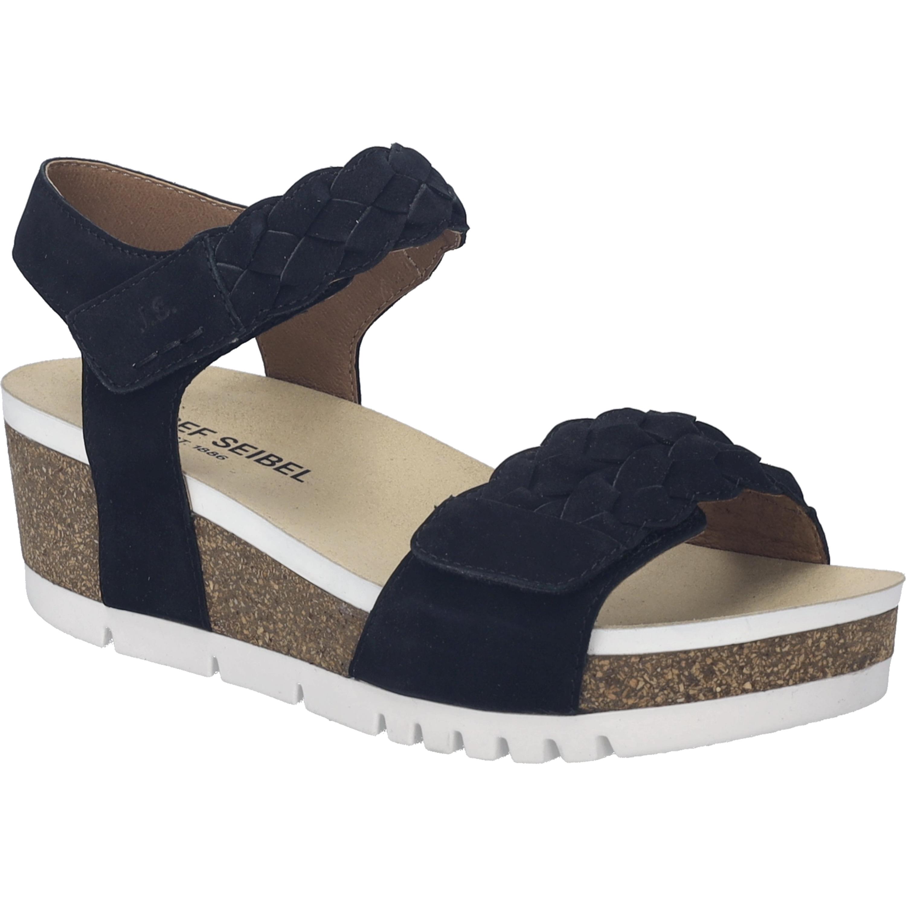 Josef Seibel Damen Sandale Quinn 22 - Schwarz