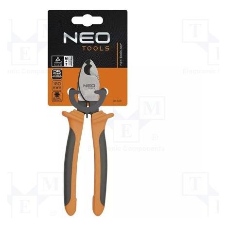 Neo Tools Cable Cutter for Copper and Aluminum Cables 160mm (01-513) (160 mm) (01-513)