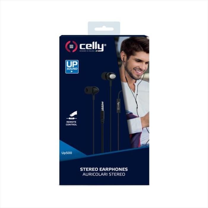 CELLY Up500bk Auricolare In Ear-nero/plastica