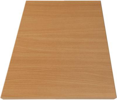 Schäfer Shop Genius Zusatz-Fachböden für TETRIS WOOD Schranksystem, 2 Stück, Garderobenschrank, Böden schmal, Buche